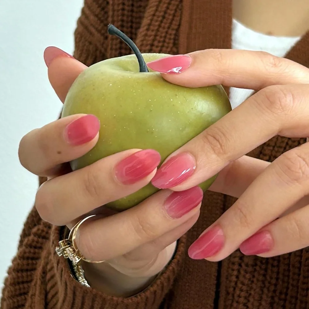 Grape Soda Ombré Semi-Cured Gel Nail Strip Set